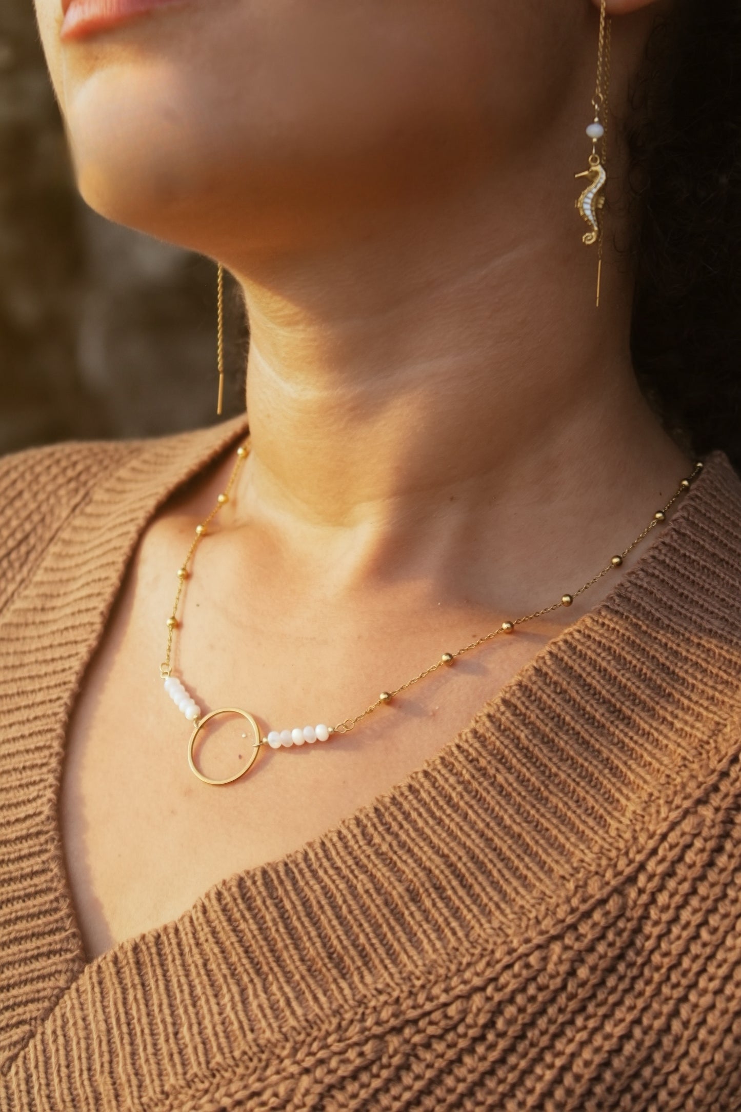 Solea - Célia - Collier nacre