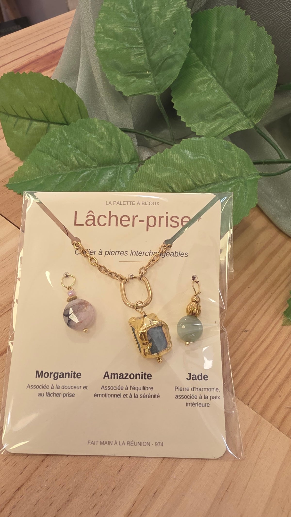 Collier interchangeable Lâcher-prise – La Palette à Bijoux