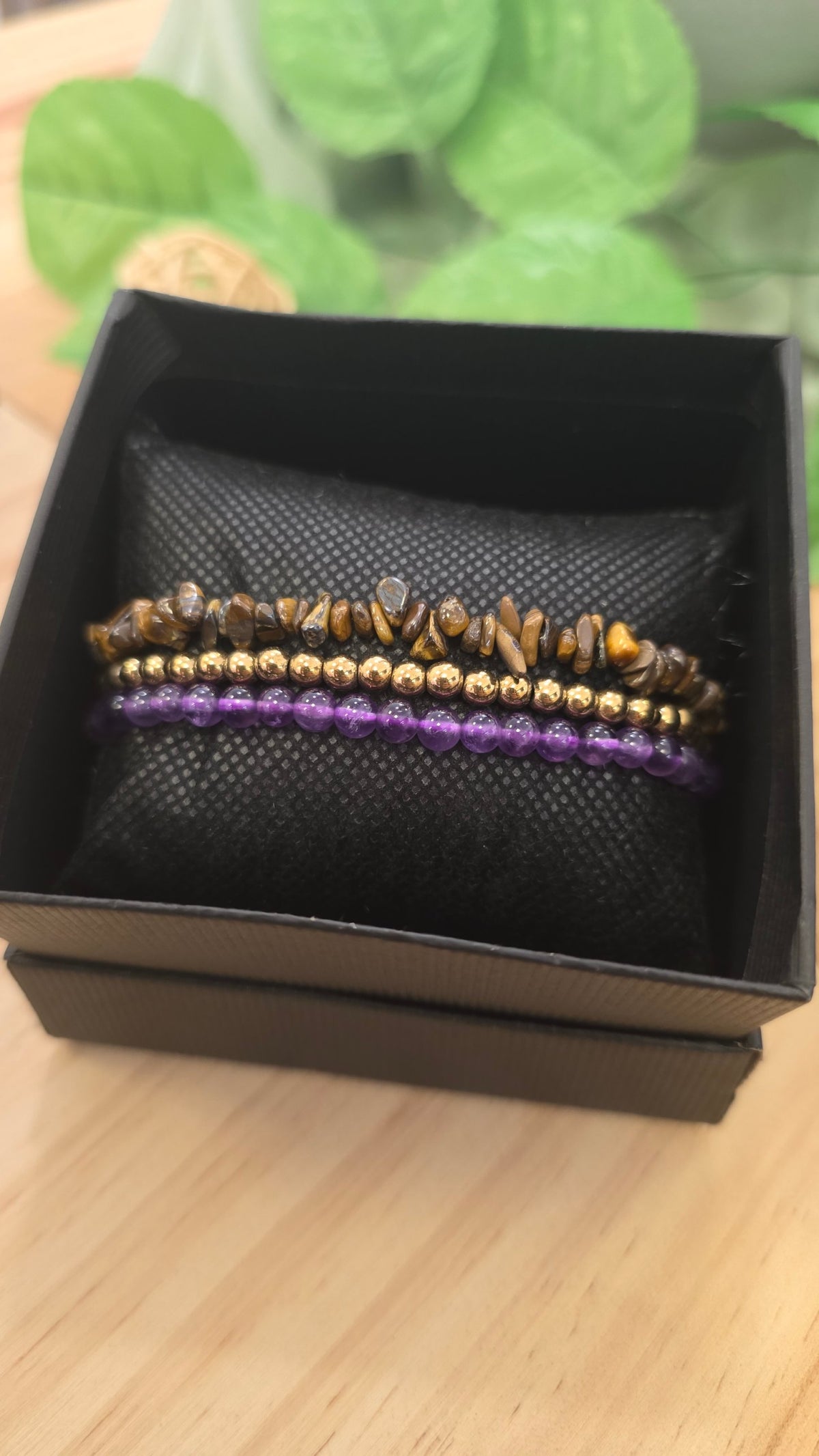 Trio de bracelets Force tranquille – La Palette à Bijoux