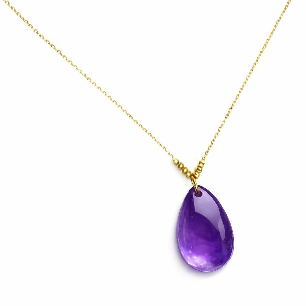 Collier pendentif - Cilaos - Améthyste