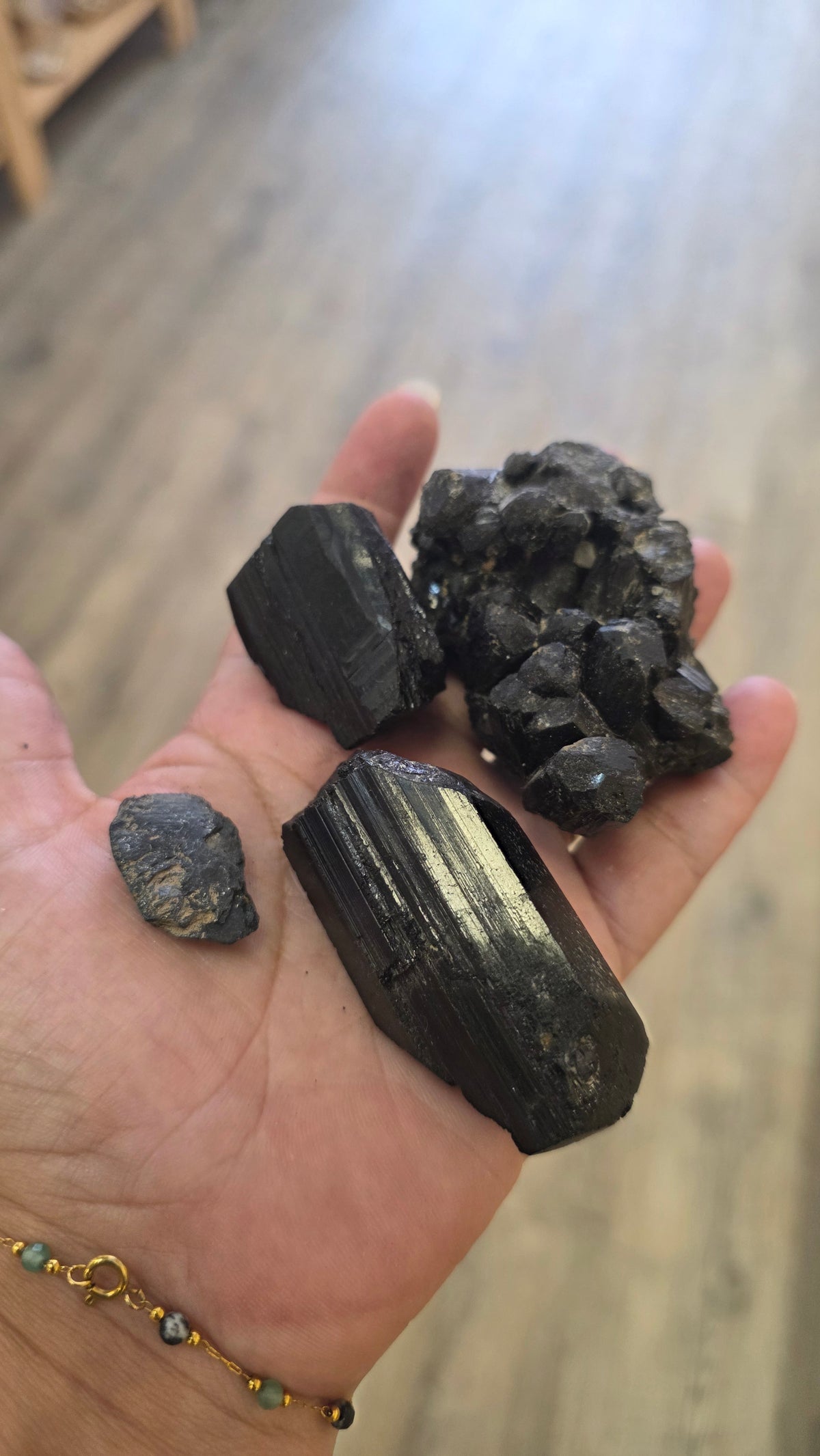 Tourmaline brute