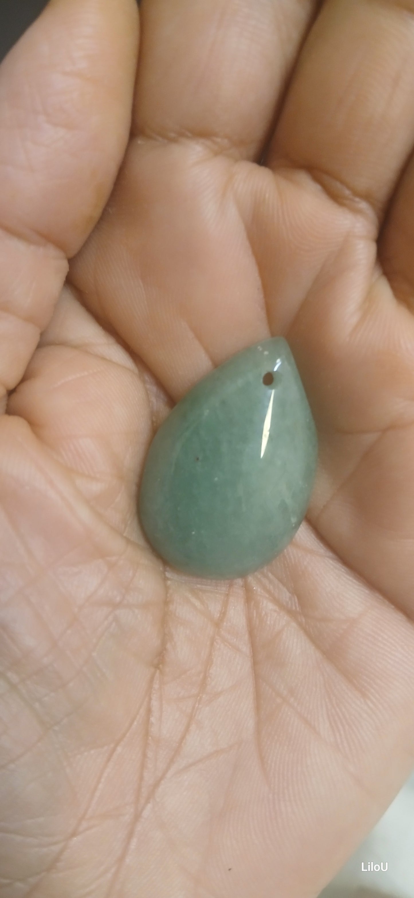 Pendentif aventurine goutte