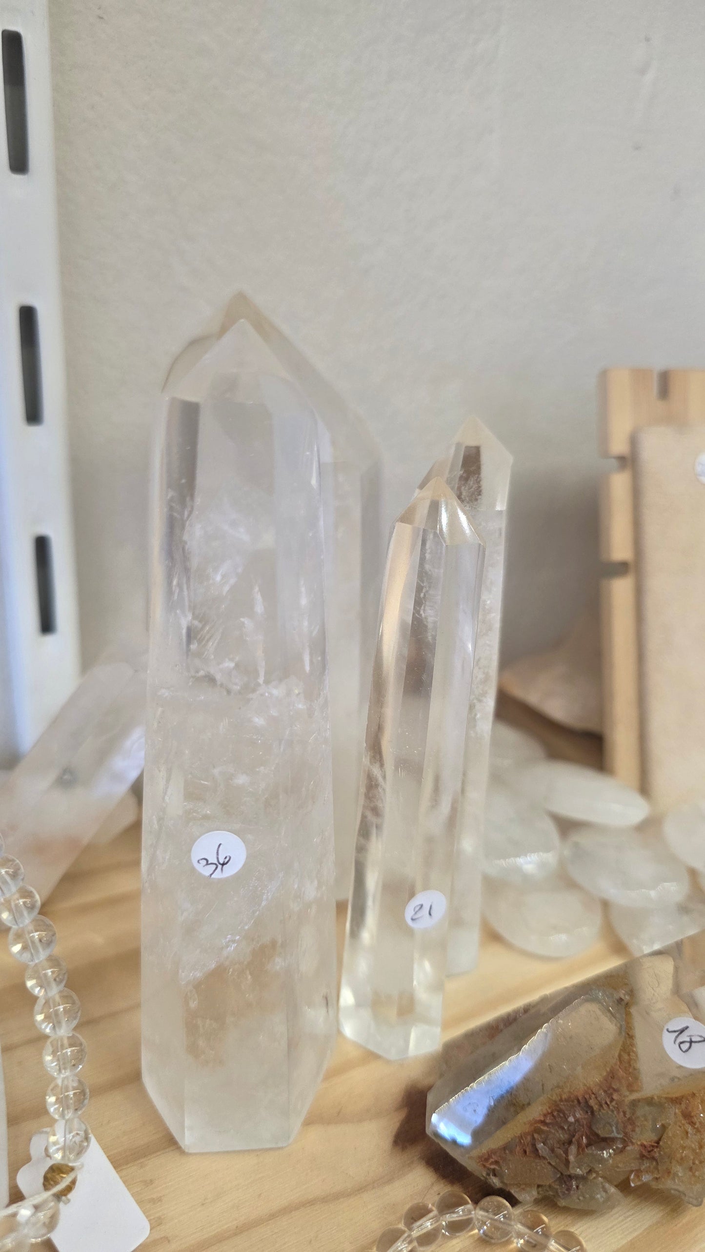Cristal de roche obélisque