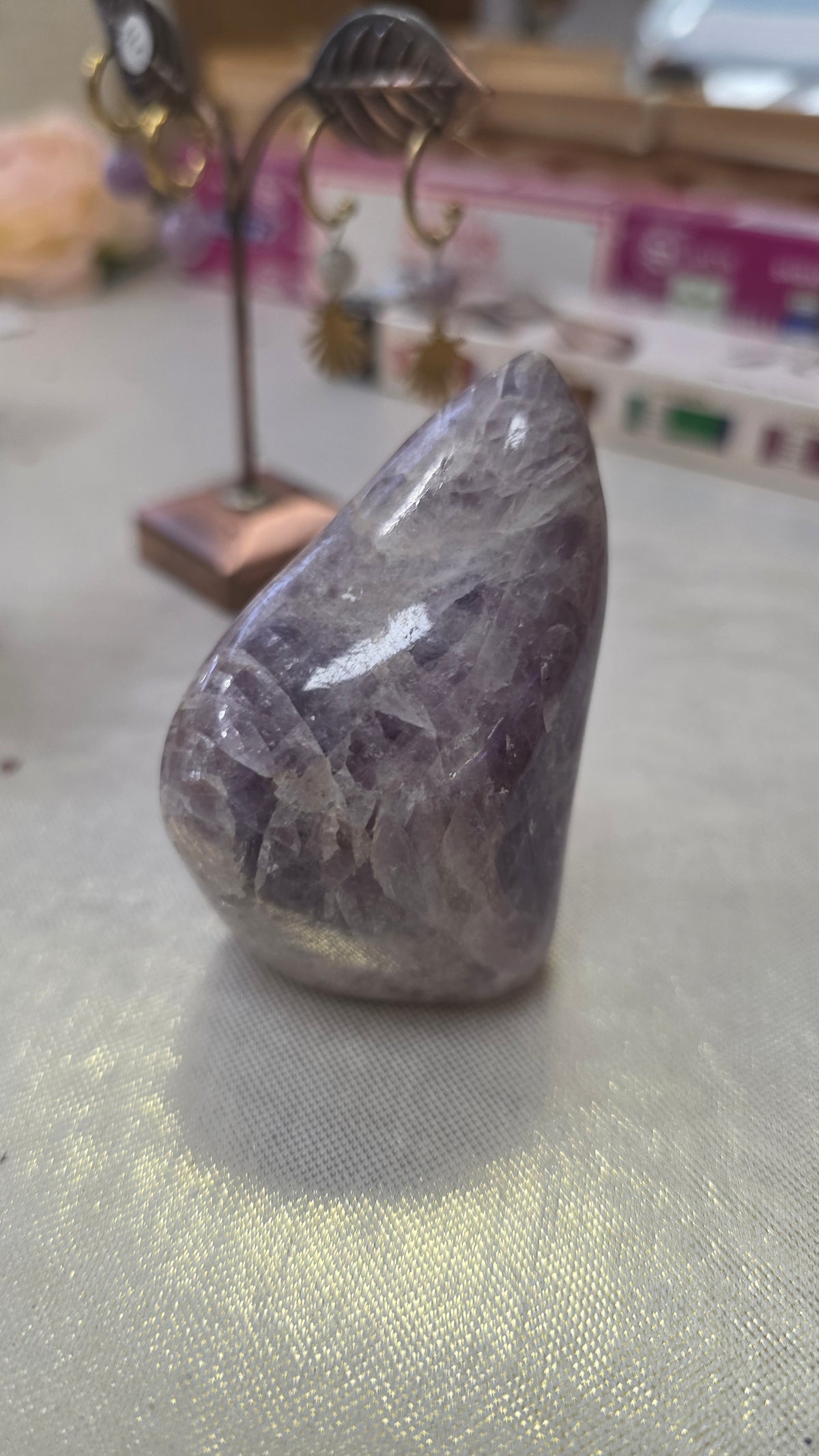 Lépidolite forme libre
