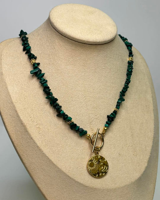 Collection Tropical spirit - Collier Sunny Malachite