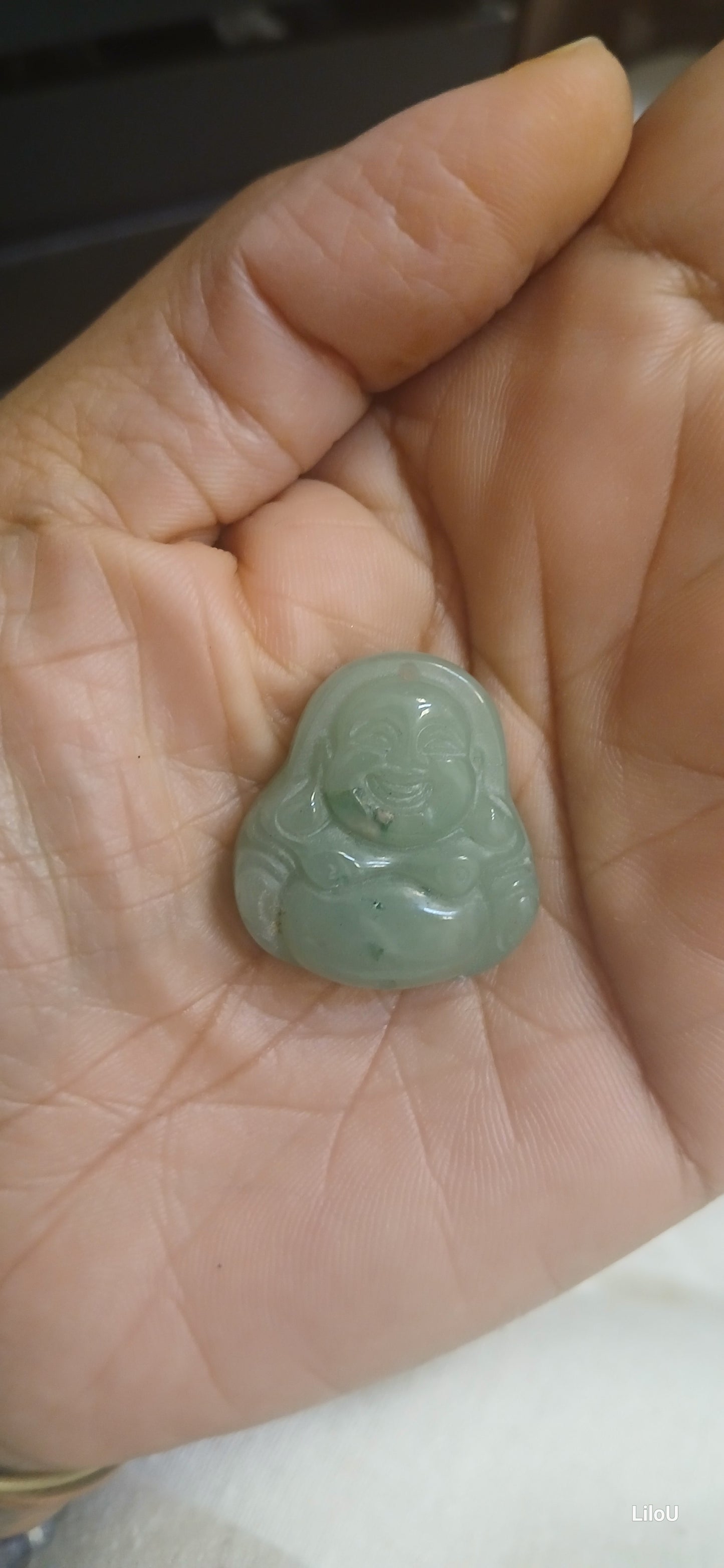 Pendentif aventurine bouddha