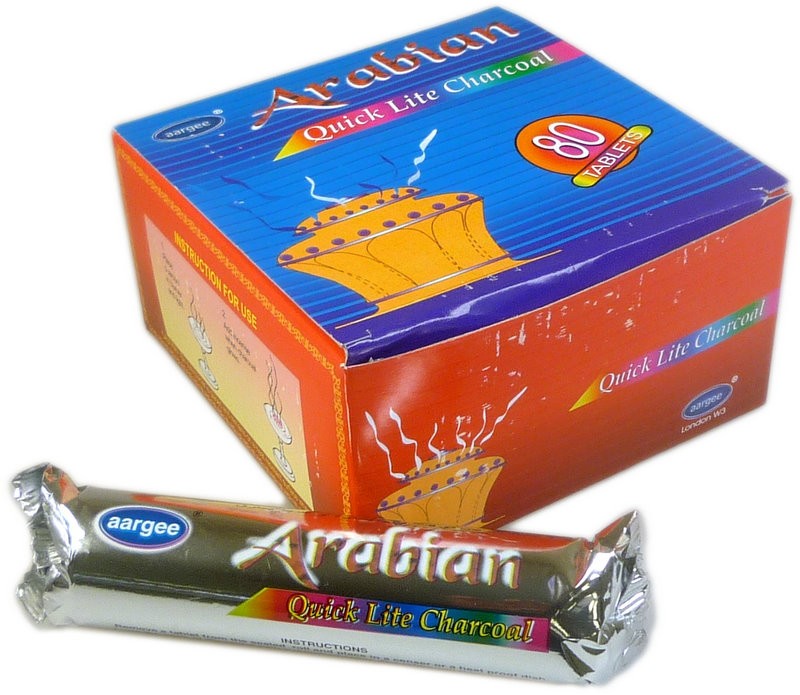 Charbon paquet de 10 pastilles