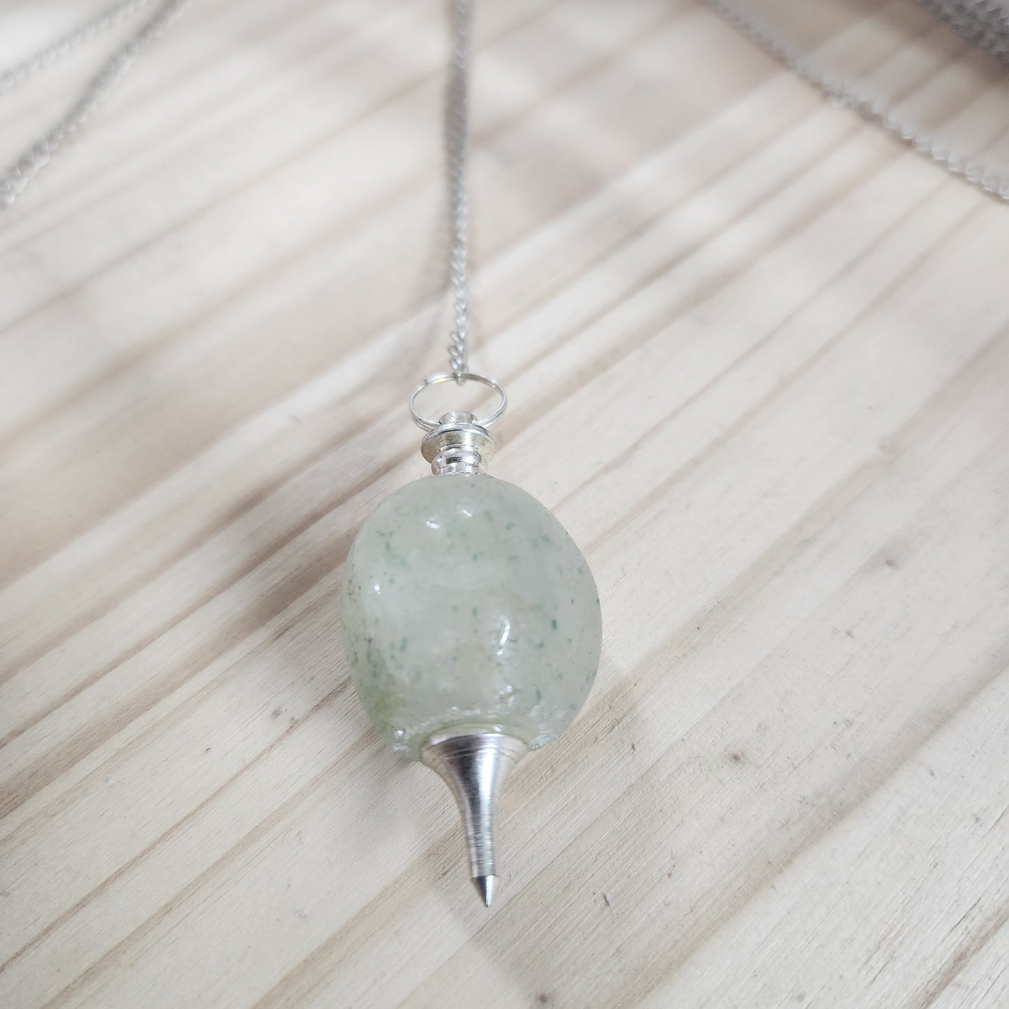 Pendule pierre forme mixte
