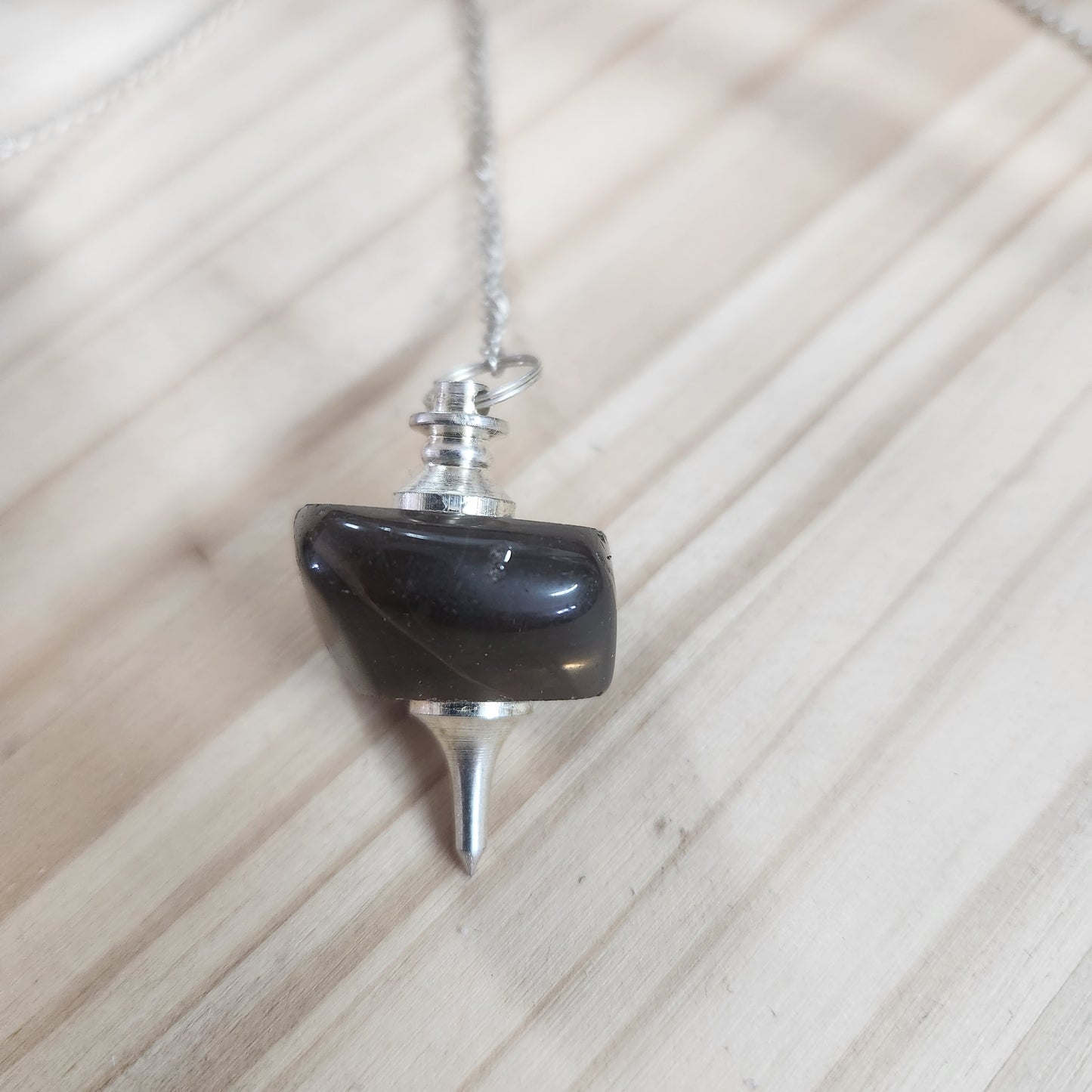 Pendule pierre forme mixte