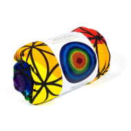 Serviette de plage fleur de vie 7 chakras