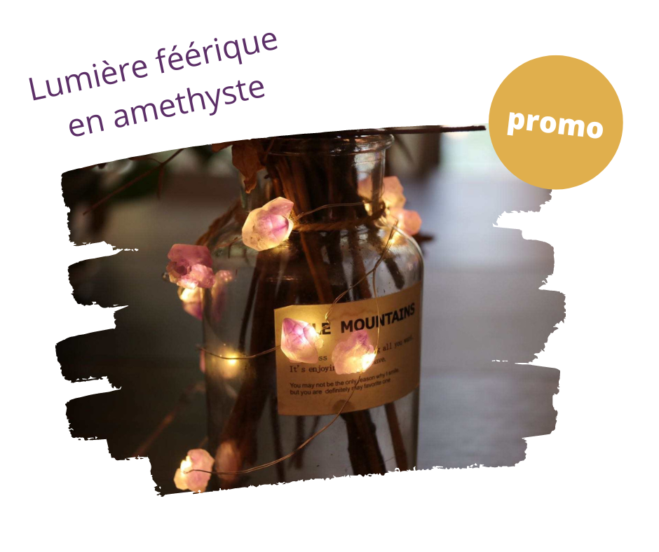 Guirlande Lumineuse en Améthyste