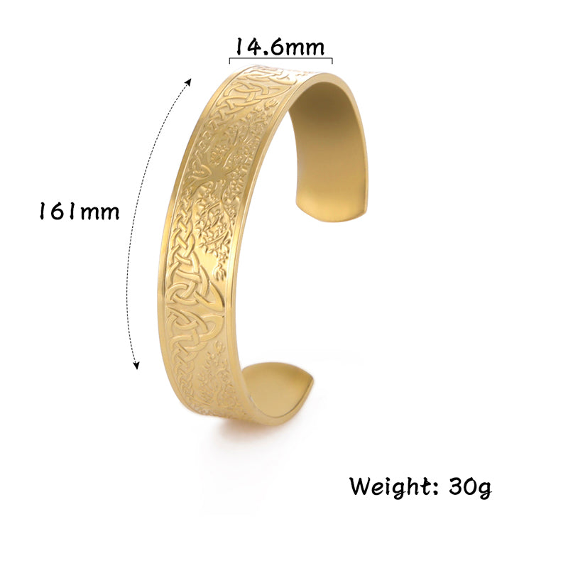 JONC ARBRE ACIER INOXYDABLE