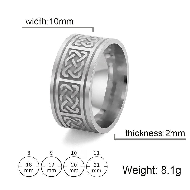 BAGUE TENDANCE CELTIQUE