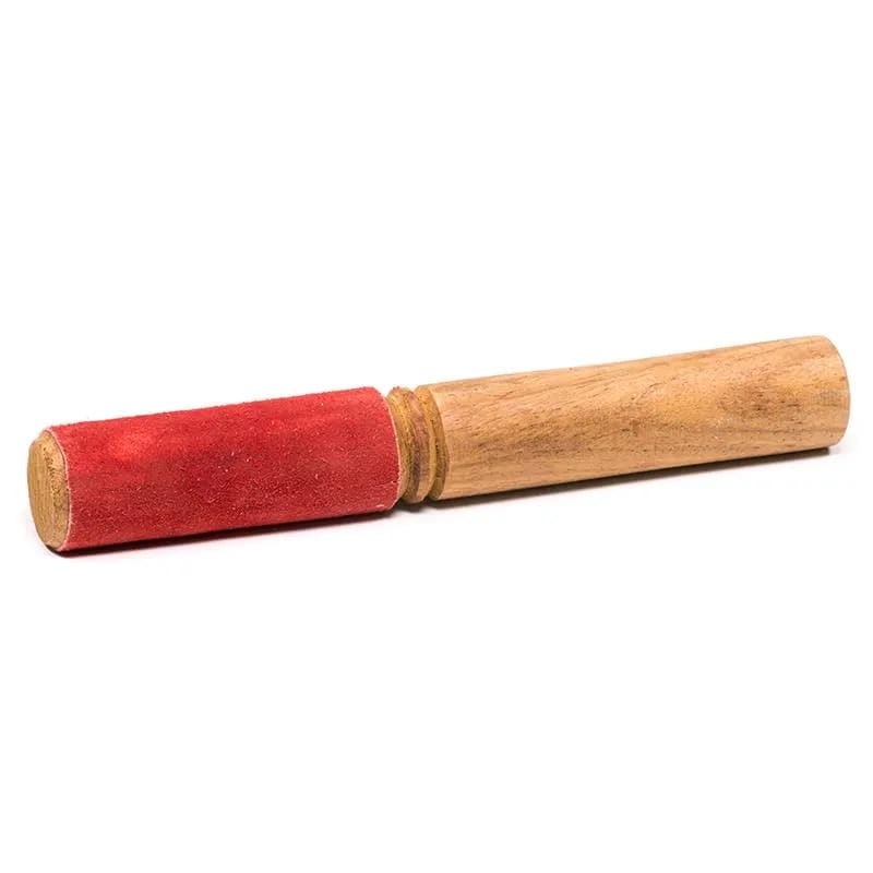 Baton bois bol chantant - peau de chamois camel -- 90 g; 19