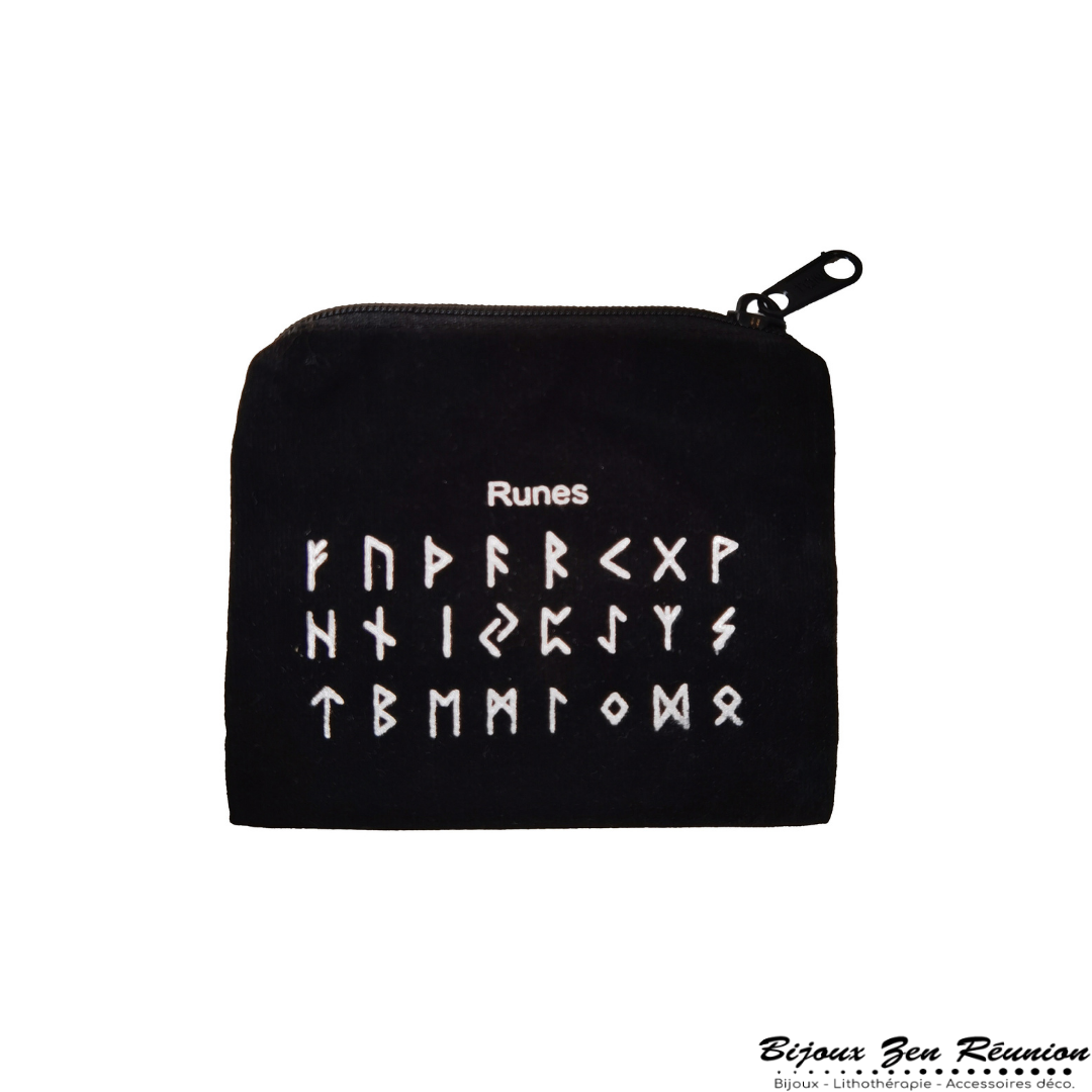 Pochette Runes - Bijoux Zen Réunion