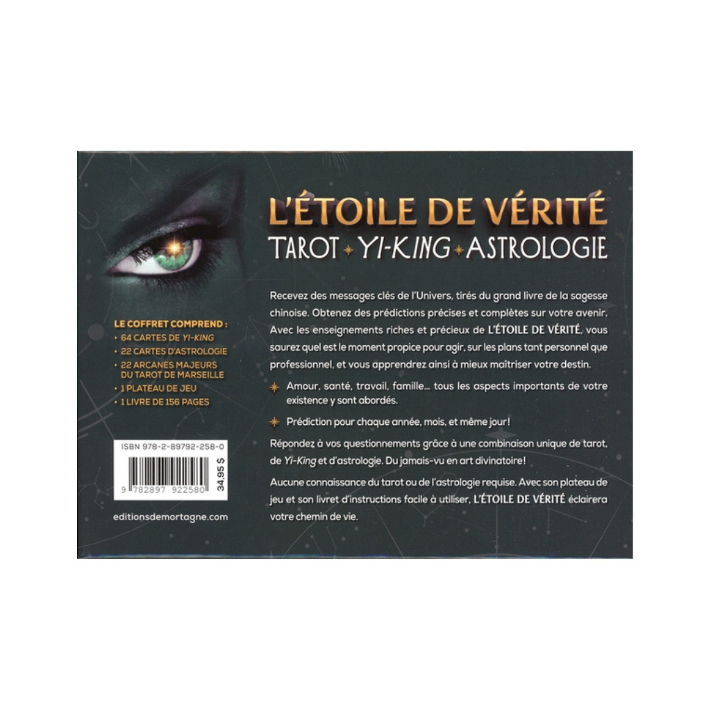 L'étoile de vérité - Tarot - Yi-King - Astrologie - Coffret