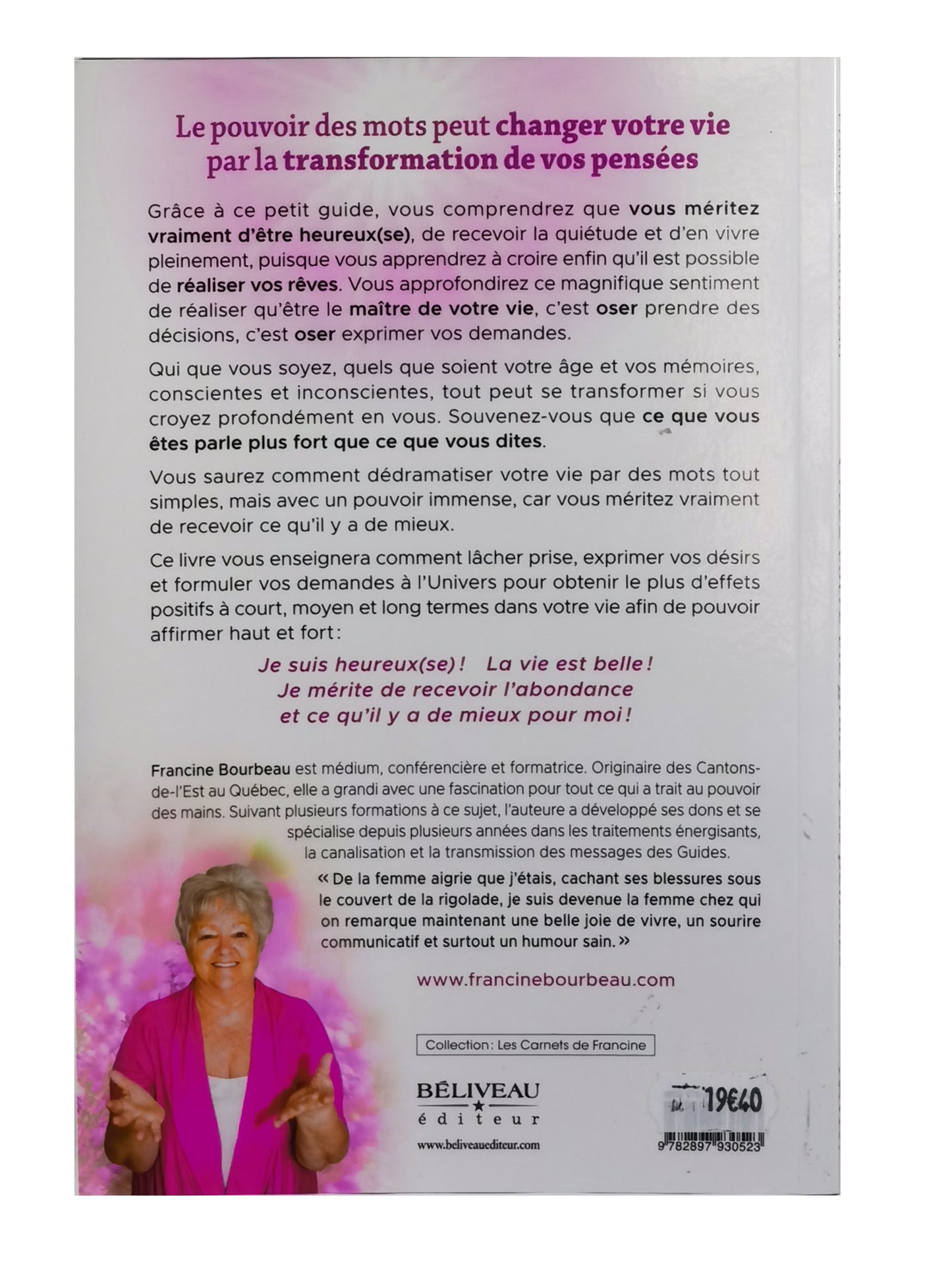 Créez votre vie grâce à vos pensées - Bijoux Zen Réunion