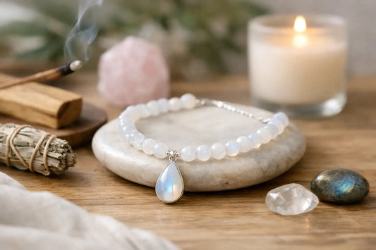 Bienfaits du collier en pierre de lune au quotidien