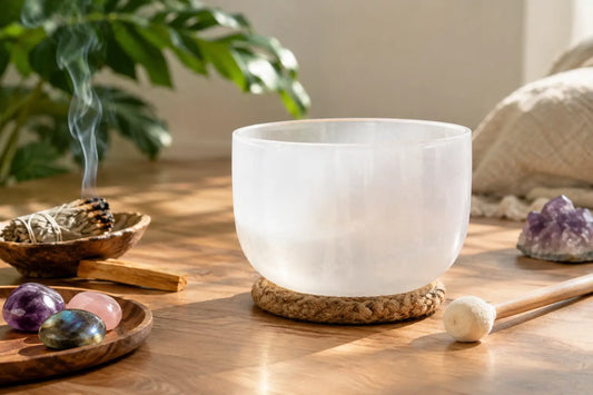 Méditer avec un bol cristal : le rituel juste