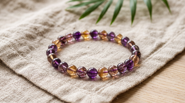 Bracelet en Super Seven naturelle 6 mm – La Palette à Bijoux