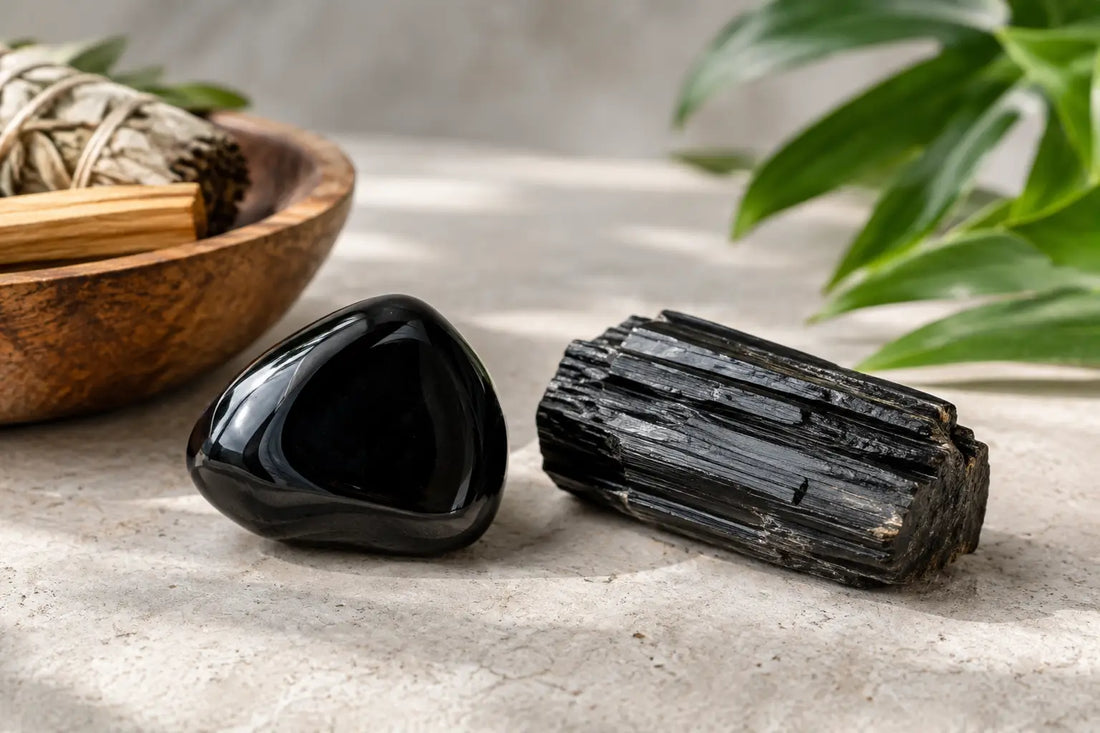 Obsidienne noire ou tourmaline, que choisir ?