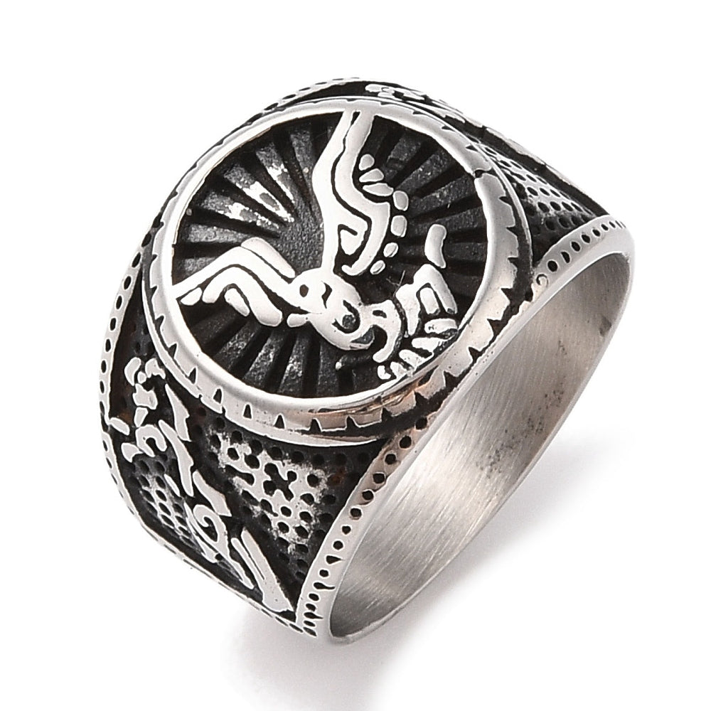 Bague viking Odin