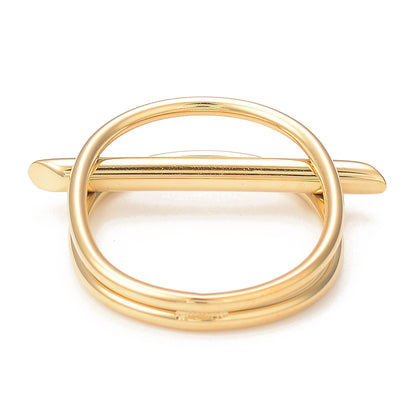 Bague tige en relief