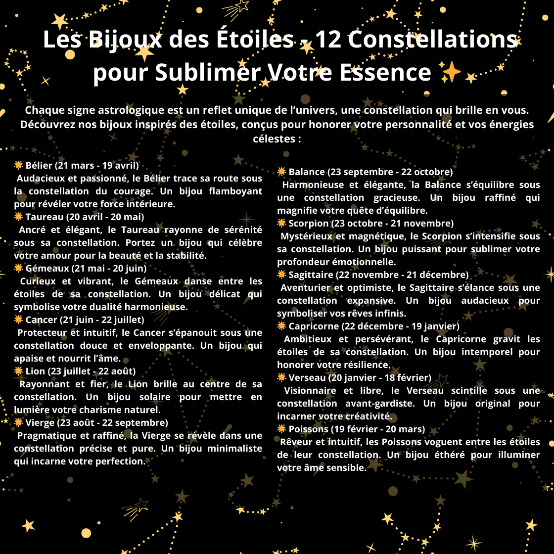 Collection constellation - Noël féérique