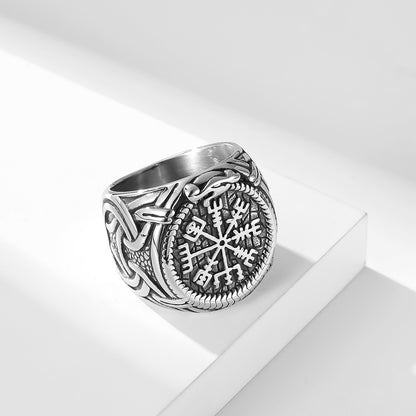 Bague chevalière rune