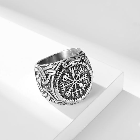 Bague chevalière rune