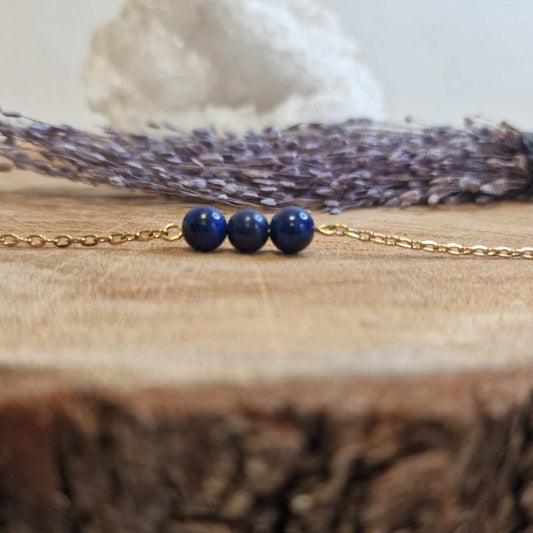 Bracelet Lapis Lazuli - Intuition- Zoé