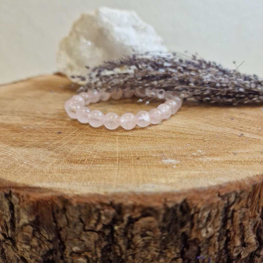 Bracelet Quartz Rose - Amour - Camille