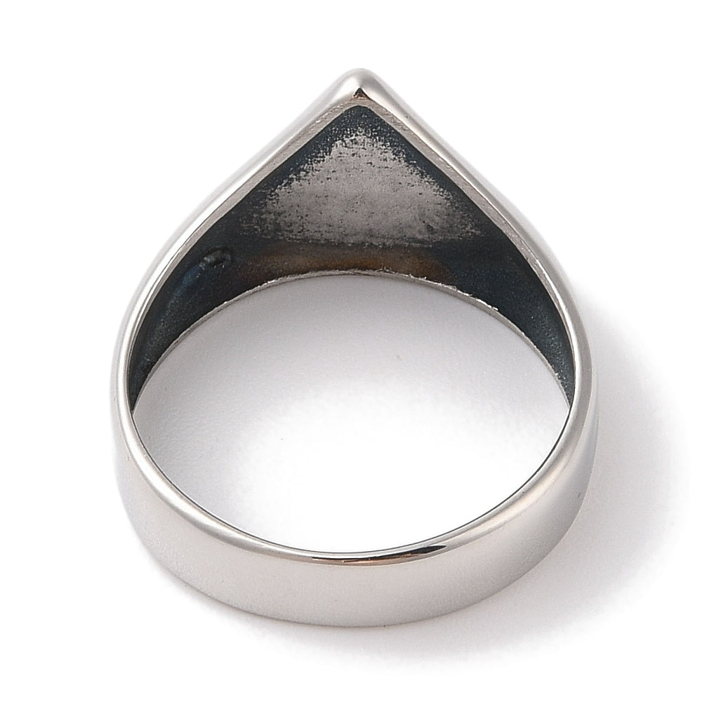 Bague chevalière noeud de la trinité