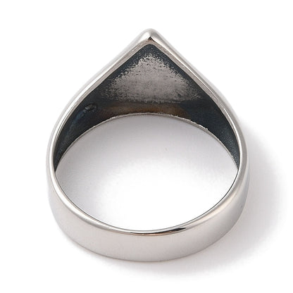 Bague chevalière noeud de la trinité