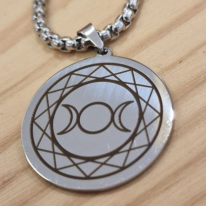 Triple lune pentacle