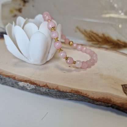 Bracelet Quartz Rose - Amour - Joy