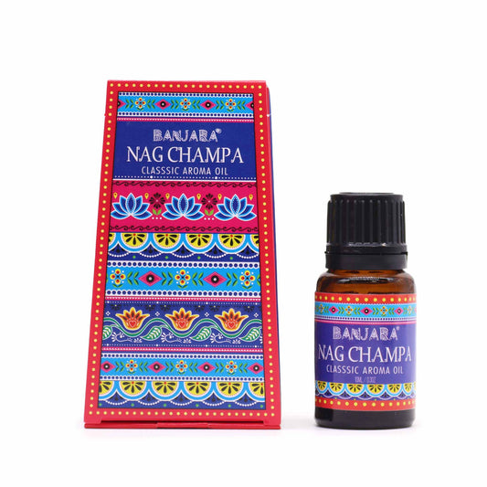 Huile Parfumée Indienne Banjara 10ml - Nag Champa