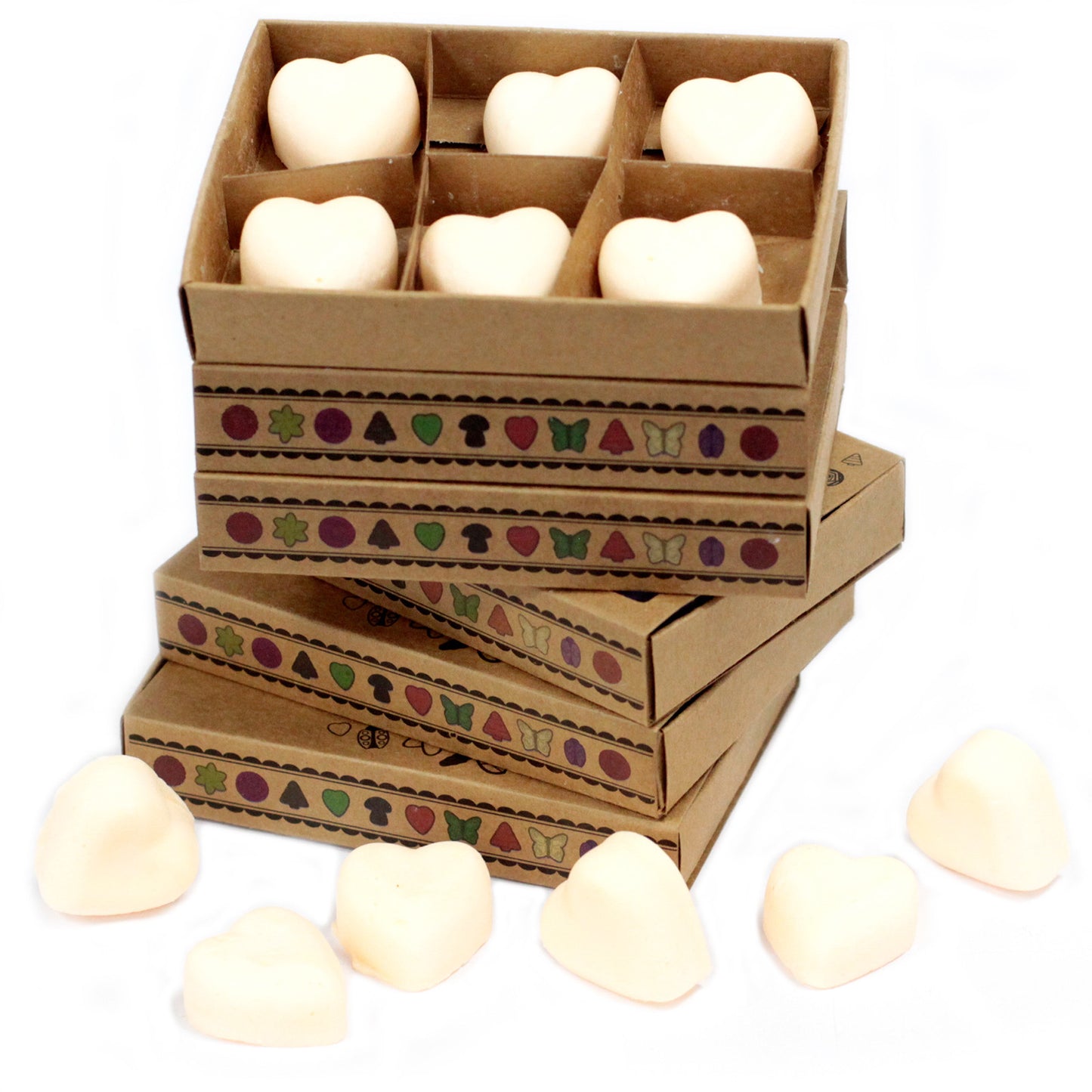 Boîte de 6 Fondants en Cire Soja - Cannelle et Orange