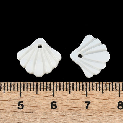 Charm nacre forme coquillage