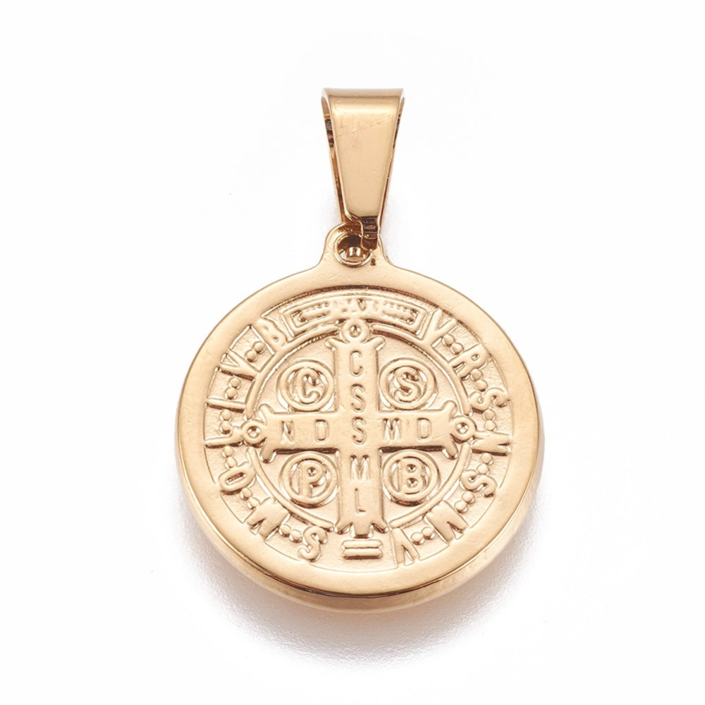 Pendentif St Benoit rond
