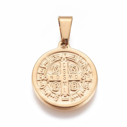 Pendentif St Benoit rond