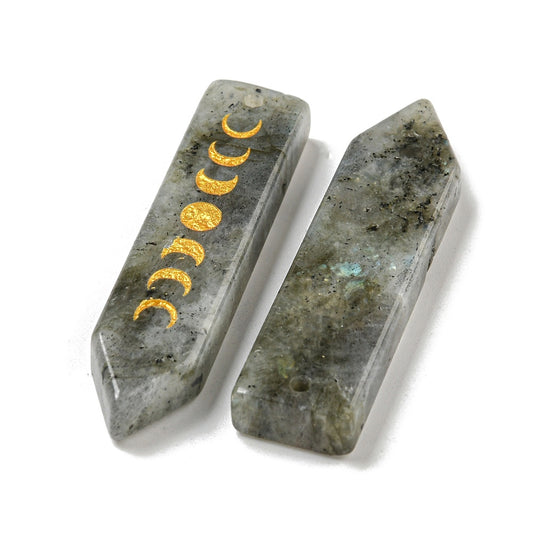 Pendentif - Moon- Labradorite