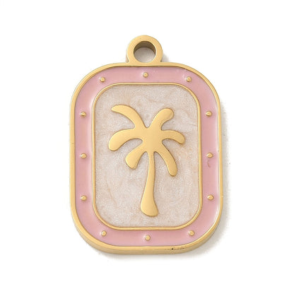 Charm émaillé  - Palmier