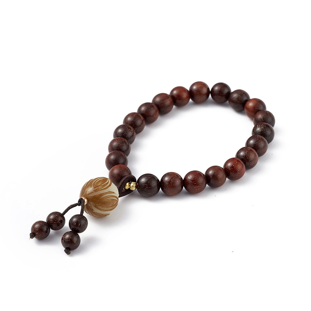 Bracelet bois de santal mala