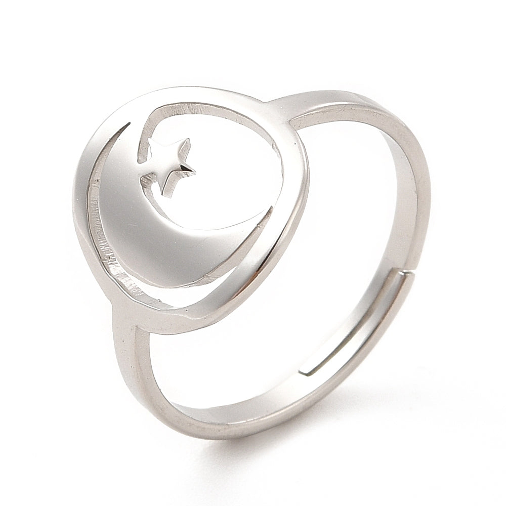 Victoria bague acier inoxydable