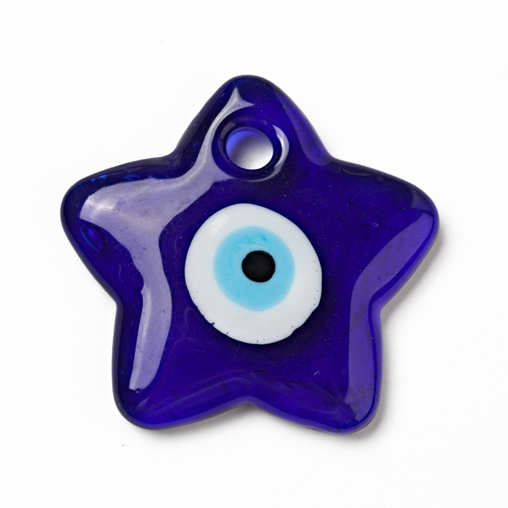 Pendentif protection mauvais œil turc eye etoile