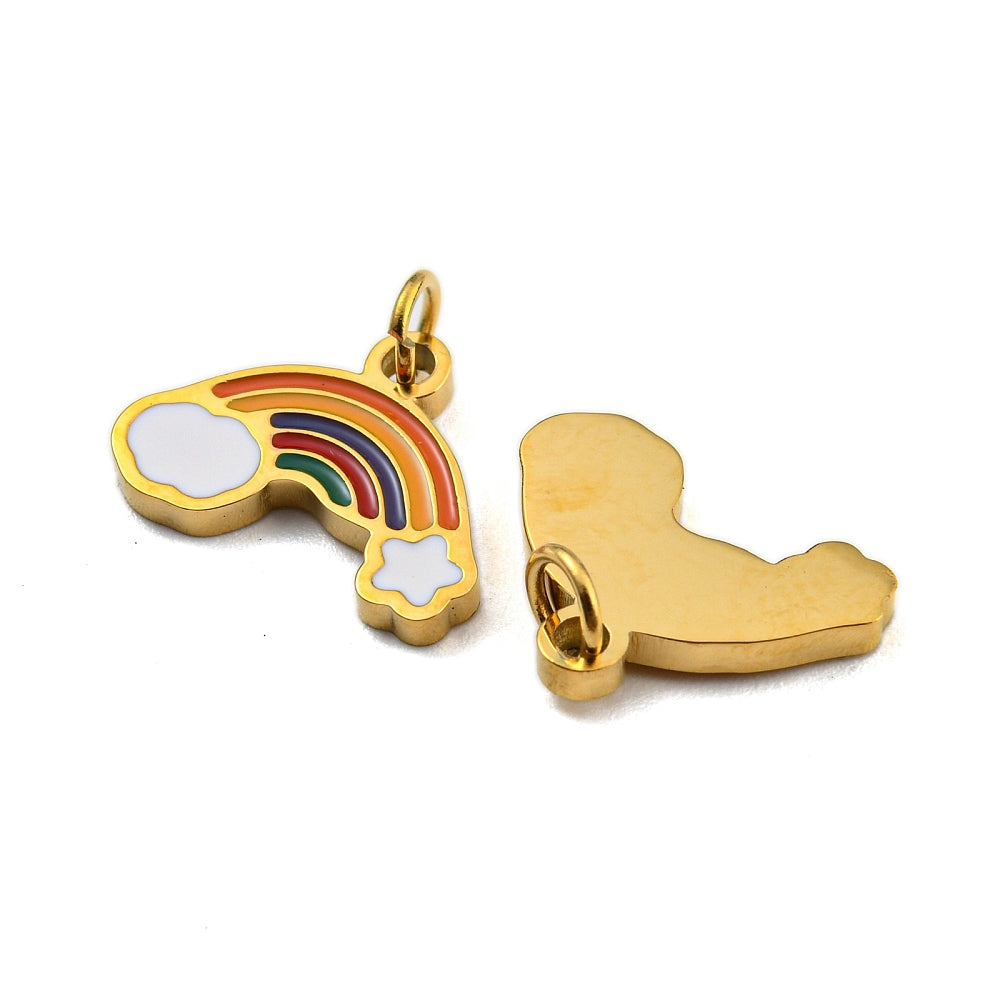Charm - Nuage et arc en ciel
