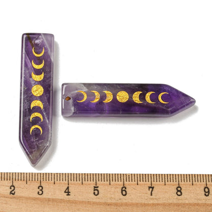 Pendentif - Moon- Améthyste