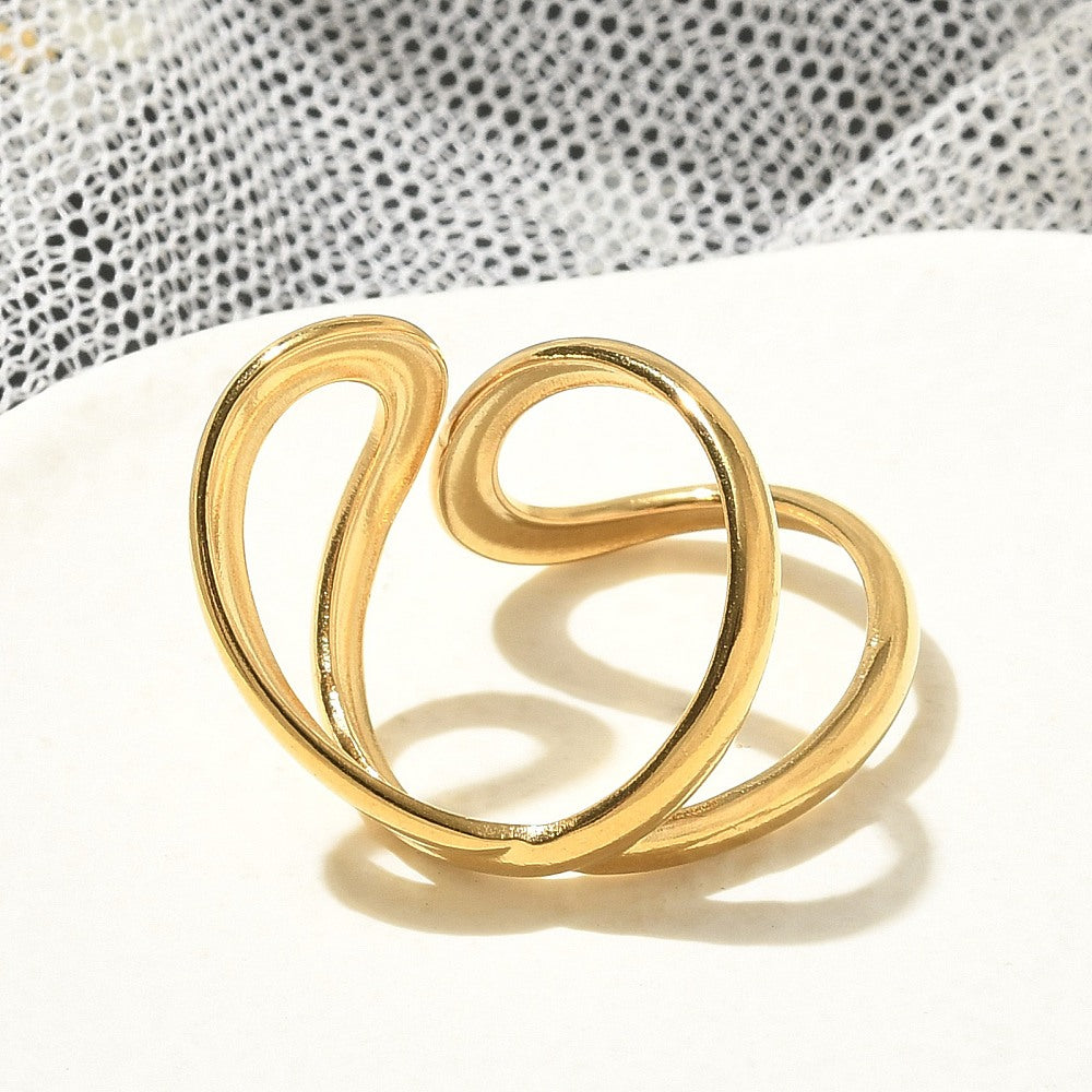 Bague large jaya