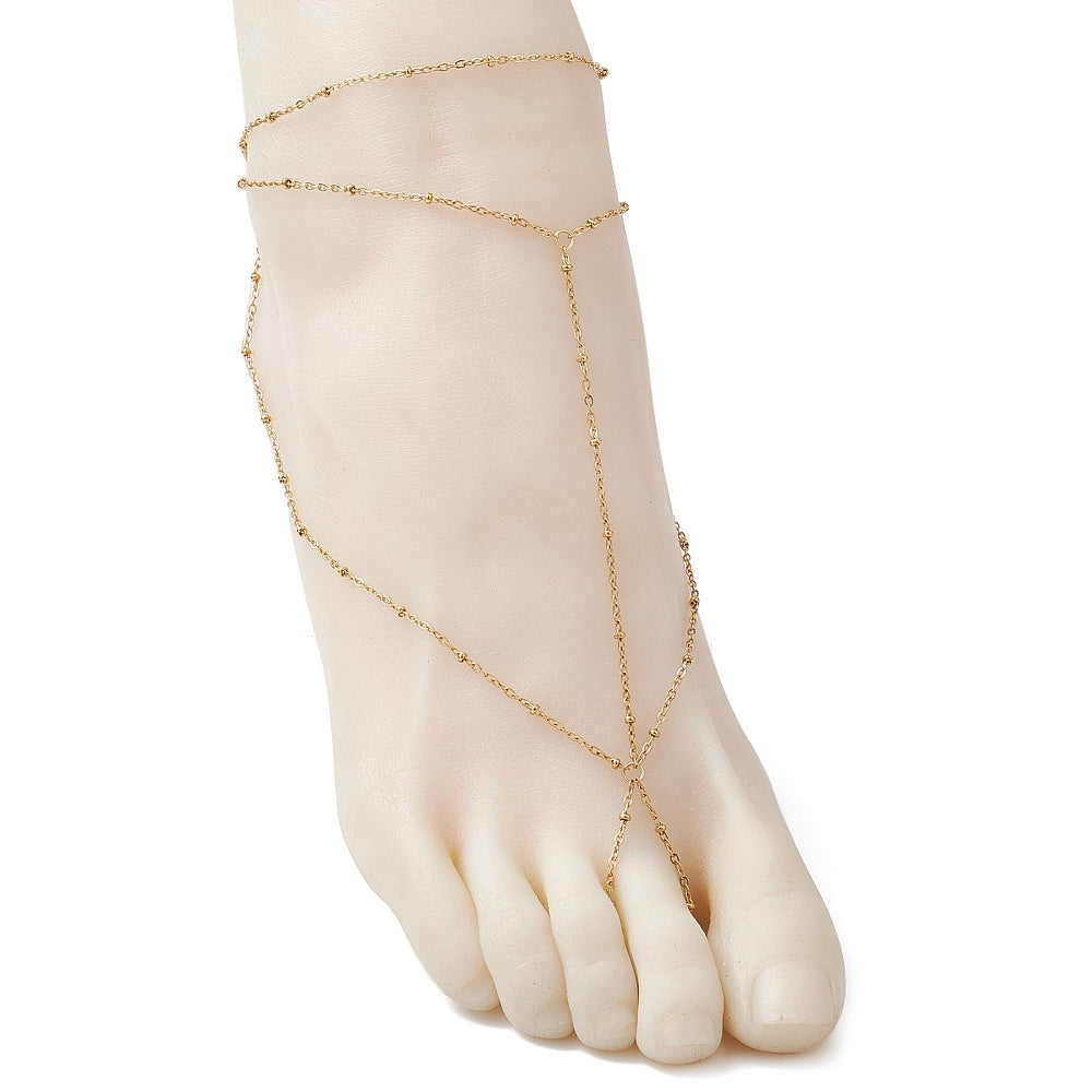Chaine de cheville - bijoux de pieds